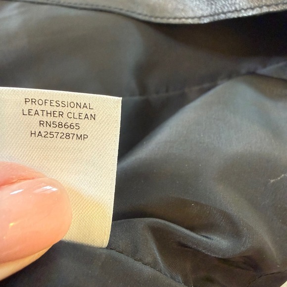 Halogen Leather Front Shift Dress Womens 8P Black Excellent Mixed Media Zip Back - Picture 8 of 8